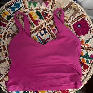 Hot Pink LuluLemon Bra Top Size 6